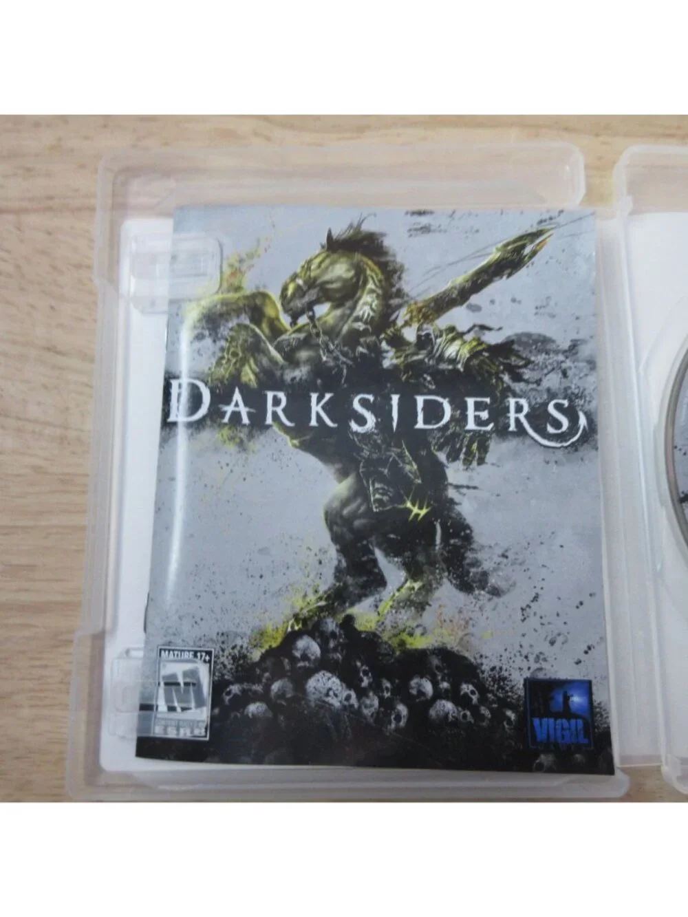 Darksiders (Sony PlayStation 3, 2010) PS3 CIB Complete with Manual